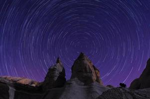 Cappadocia Star trails ,Turkey