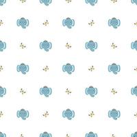 Seamless Pattern with Cute Elephant