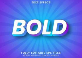 Bold White with Blue Purple Gradient Text Effect  vector