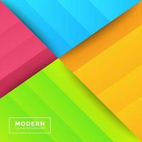 Abstract Colorful Triangle Shape Background vector