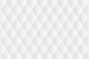 Abstract Quilted White 3D Background  vector