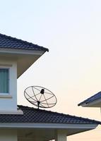 Satellite dish and TV antennas