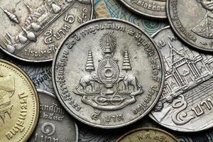 Coins of Thailand photo