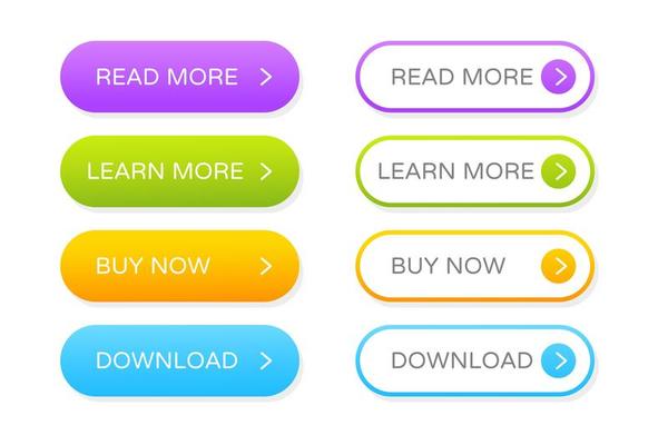 Button Set for Website