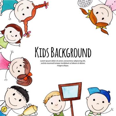 Back to School Happy Kids Design