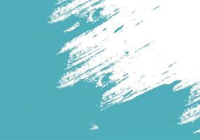 Grungy Teal Ink Brushstroke Texture vector