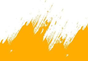 Yellow Grungy Brush Stroking Up vector