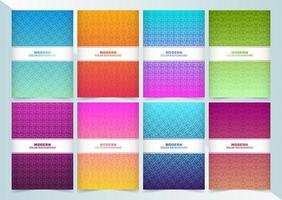 Large collection of abstract colorful minimal covers  vector