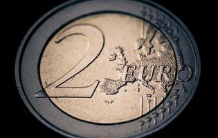 Moneda de 2 euros foto