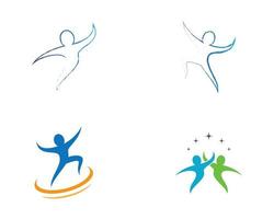 conjunto de iconos de logo de deporte vector