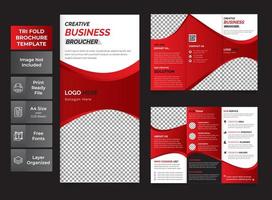 Business tri-fold brochure