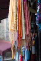 colorful shawls photo