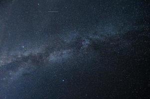 Night scene of the Milky Way photo