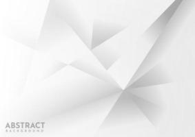 Geometric White and Gray Background vector