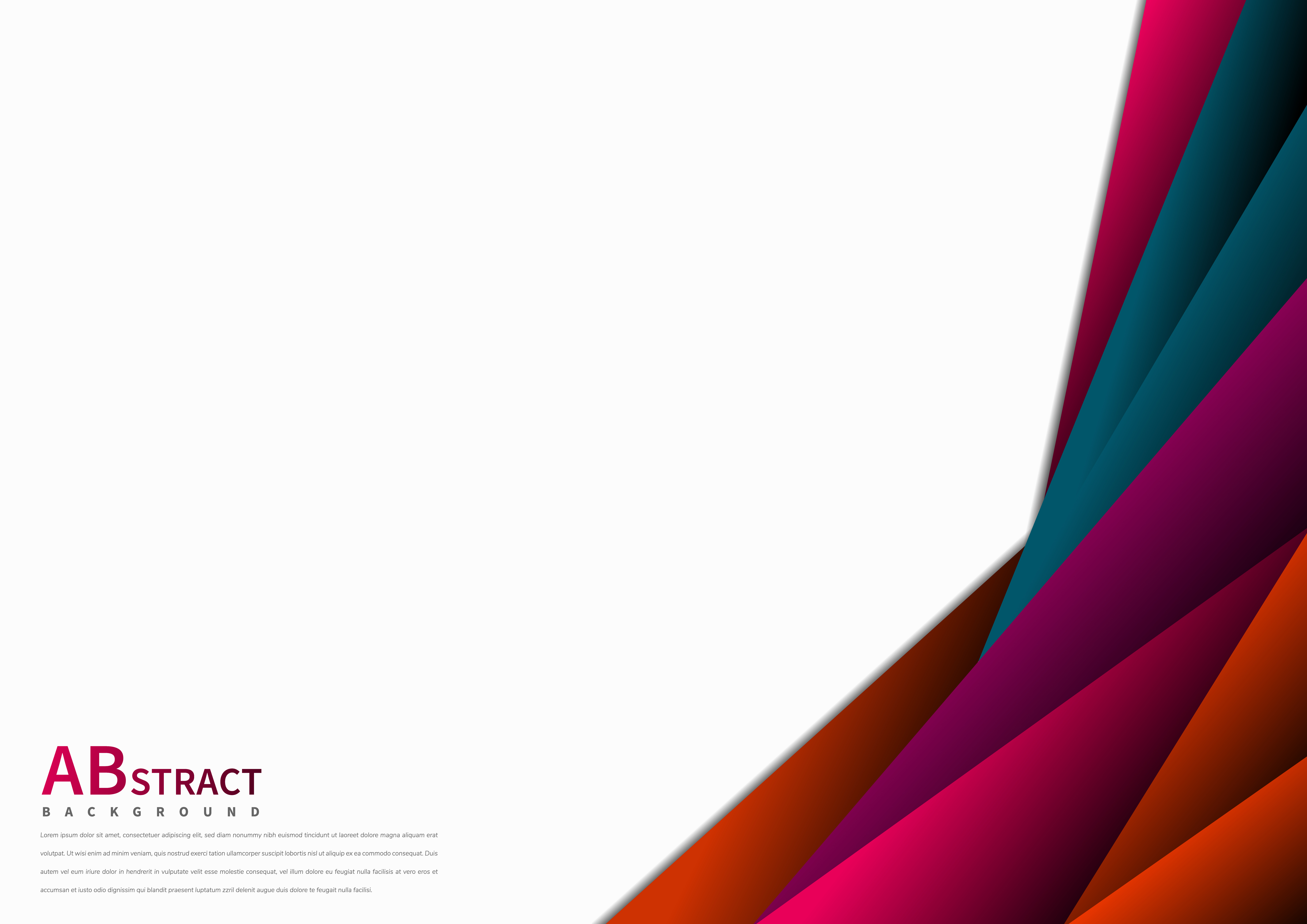 Colorful Geometric Overlapping Corner Layers Download Free