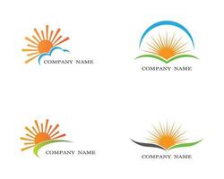 Sunrise logo set