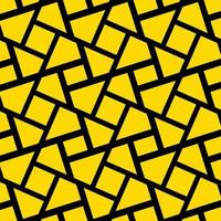 Yellow Abstract Shapes Design Background vector