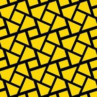 Yellow Abstract Shapes Design Background vector