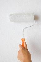Painting wall in white