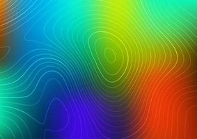 Abstract background with a contour map design vector