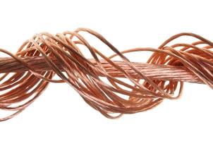 Copper wire photo