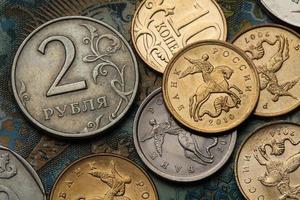 monedas de rusia