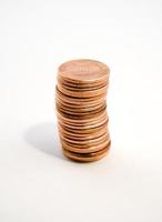 Coins with clipping path
