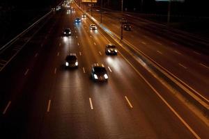 Night motorway photo