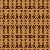 Brown and Dark Brown Circle Shape Pattern vector