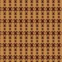 Brown and Dark Brown Circle Shape Pattern vector