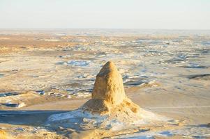 desierto blanco - egipto foto