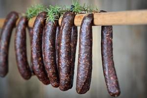 Cured sausages