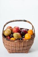 fruits in a basket photo
