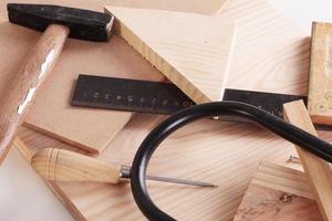 herramientas de carpintería foto
