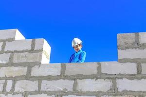 boy on a building site
