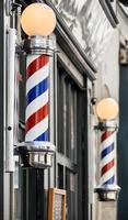 Barber shop sign in Paris