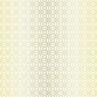 Seamless gold geometric pattern vector