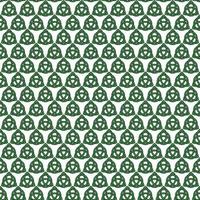 Seamless celtic knot pattern on white vector