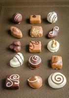 dulces de chocolate de lujo foto