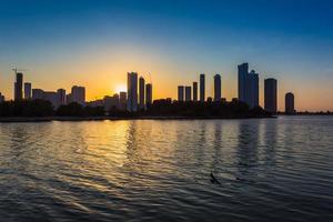 Skyscrapers in Sharjah city.UAE.