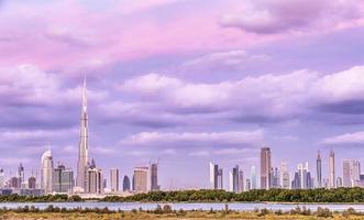 Beautiful Dubai cityscape