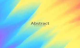 Abstract background of multicolored waves  vector