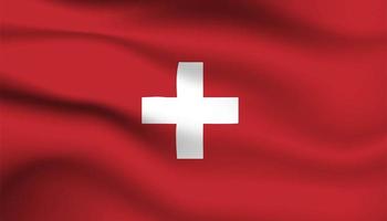 bandera de fondo de suiza vector