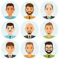 Business Men and Women Avatar Icons 2332582 Vector Art at Vecteezy