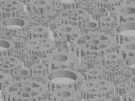 Technology pattern background vector with circle 