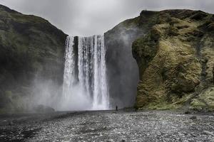 Skogafoss waterfall photo