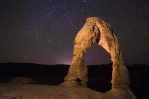 Arches National Park Delicate Arch Astrophotography