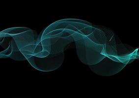 Abstract flowing lines background vector