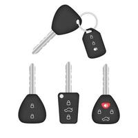 Car keys set vector