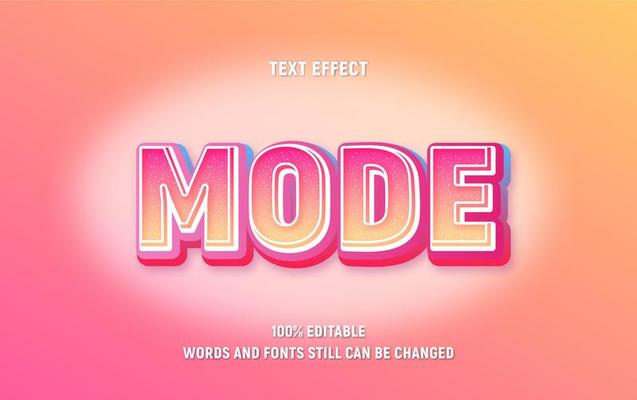 Pink and yellow gradient editable text with sparkles